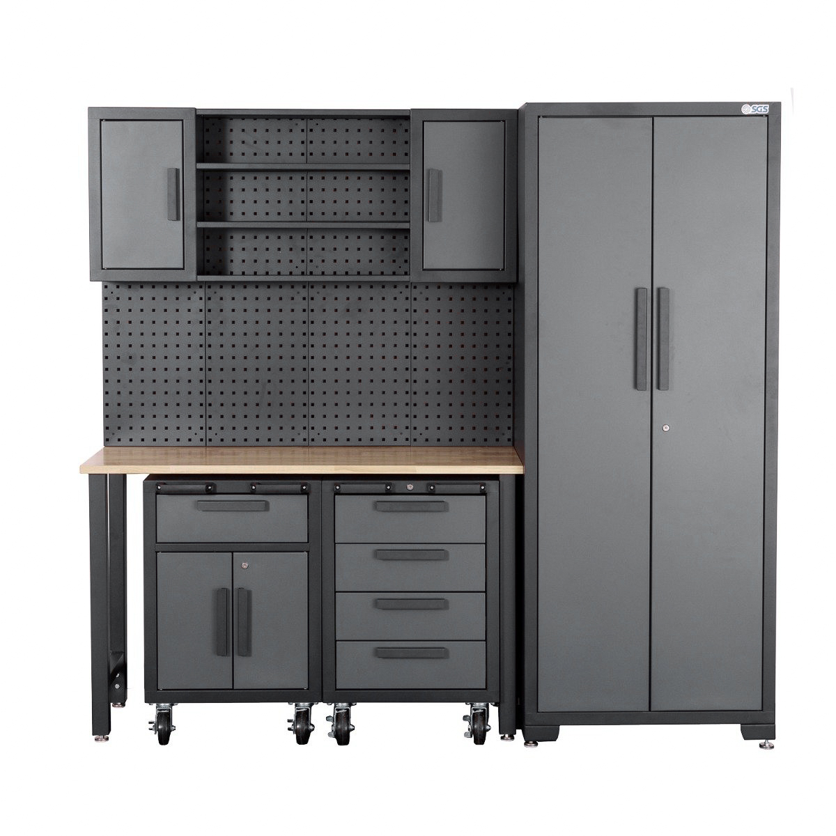 SGS 21pc Large Garage Storage System Corner Bundle
